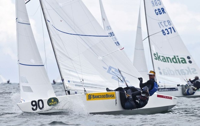 SCHEIDT and PRADA close to the top mark - Rolex Baltic Week Star European Championship  © Rolex / Tom Körber